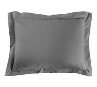 Douceur d'Intérieur – Taie d'oreiller Lina 50 x 70 cm – 100% coton – Anthracite