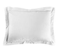 Taie d'oreiller rectangle 50x70 cm - 100% coton Blanc Blanc G