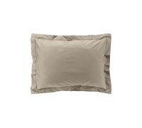 Taie d'oreiller rectangle 50x70 cm - Percale 100% coton Beige Beige G