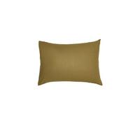 - Taie d'oreiller rectangulaire - 100% coton BIO - 50 x 70 cm - Marron bronze - BIO