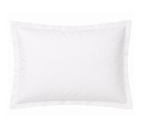 Taie d'oreiller uni 100x80 cm coton ALTO Blanc