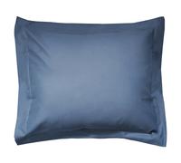 Taie d'oreiller uni 100x80 cm coton ALTO bleu Jean