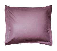 Taie d'oreiller uni 100x80 cm coton ALTO Raisin