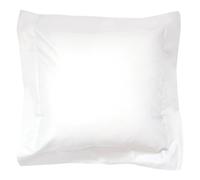 Taie d'oreiller uni 40x40 cm coton ALTO Blanc
