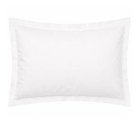 Taie d'oreiller uni 60x40 cm coton ALTO Blanc