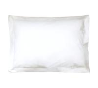 Taie d'oreiller uni 70x50 cm pur percale PRIMO Blanc
