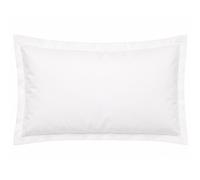 Taie d'oreiller uni 80x50 cm coton ALTO Blanc