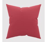 Taie D'oreiller Unie 63x63 Cm Zzz Rouge