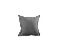Taie D'oreiller Unie 65 X 65 Cm Anthracite