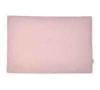 Taie d'oreiller unie double gaze coton