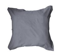 Taie oreiller 100% coton 57 fils coloris canon de fusil 75x75