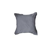Taie oreiller 100% coton 57 fils coloris canon de fusil 75x75