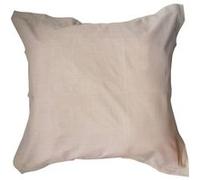 Taie oreiller 100% coton 57 fils coloris mastic 75x75