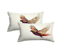 Taie Oreiller 30x50 Housse de Coussin Crème Lot de 2 Housse Coussin Animal Decoratif pour Decoration Salon Impression Recto Verso Décoratif Canapé Taie d'oreiller pour Maison Canapé Chambre -8642
