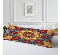 Taie Oreiller 30x90, Housse Coussin Couleur Taie Traversin 90 cm, Cod387 | Fleurs Velour Housse Traversin Double Face Impression Oreiller Améliorer Sommeil Coussin Decoratif pour Salon Chambre Lit