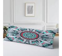 Taie Oreiller 30x90, Housse Coussin Science Taie Traversin 90 cm, Cod354 | Fleurs Velour Housse Traversin Double Face Impression Oreiller Améliorer Sommeil Coussin Decoratif pour Salon Chambre Lit