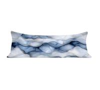 Taie Oreiller 40x120 cm Abstrait Taie de Traversin 120 cm Simple Protege Oreiller, Velours Rectangulaire Housse Coussin avec Fermeture Eclair Invisible Pillow Case pour Decoratif Canape Lit dg-94