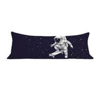 Taie Oreiller 40x120 cm Bleu Marine Taie de Traversin 120 cm Ciel étoilé Protege Oreiller, Velours Rectangulaire Housse Coussin avec Fermeture Eclair Pillow Case pour Decoratif Canape Lit dg-100