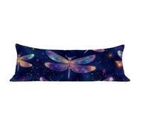 Taie Oreiller 40x120 cm Violet Taie de Traversin 120 cm Moderne Protege Oreiller, Velours Rectangulaire Housse Coussin avec Fermeture Eclair Invisible Pillow Case pour Decoratif Canape Lit dg-78