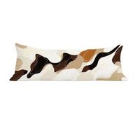 Taie Oreiller 40x145 cm Boh Taie de Traversin 145 cm Sarcelle Protege Oreiller, Durable Velours Rectangulaire Housse Coussin avec Fermeture Eclair Invisible Pillow Case Pour Decoratif Canape Lit dg-92