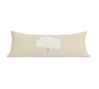 Taie Oreiller 50x150 cm Nordique Taie de Traversin 150 cm Beige Protege Oreiller, Durable Lin Rectangulaire Housse Coussin avec Fermeture Eclair Invisible Pillow Case pour Decoratif Canape Lit dg-16