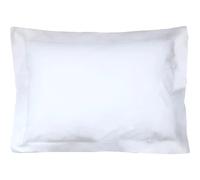 TAIE OREILLER 50x70 CM AVEC VOLANT BLANC