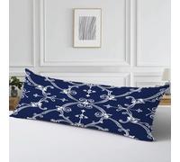 Taie Oreiller 60x180, Housse Coussin Couleur Unie Traversin 180 cm, Cod360 | Doubler Velour Housse Traversin Double Face Impression Oreiller Améliorer Sommeil Coussin Decoratif pour Salon Chambre Lit