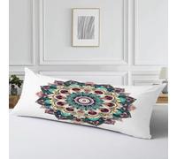 Taie Oreiller 60x180 Mandala Housse de Coussin Coloré Pillow Case, Cod328 | Taie de Traversin 180 cm Housse Traversin Améliorer Sommeil Qualité Coussin de Grossesse pour Canapé Salon Chambre Lit