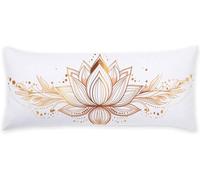 Taie Traversin 160 cm Or Taie Oreiller BohêMe Coussin de Grossesse Lin Protège Oreiller Housse de Coussin Decoration Maison Oreillers Rectangulaire, pour Dormeur Latéral sur Le Lit Décoration C - 953