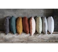 Taies d oreiller 100 % double gaze de coton Oeko-tex® : Chantilly / x 1