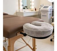 Taies d'oreiller jetables en forme de U, taies d'oreiller jetables de beauté pour le chevet, taies d'oreiller de voyage en forme de U en tissu non tissé élastique, housses de massage en tissu non tiss