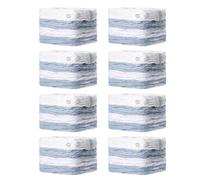 TAILI Sacs de Rangement sous vide, 8 Jumbo (80x100x38 cm), Clear