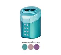 Faber-Castell Taille-crayon RollOn Sparkle - 2 trous, réservoir plastique, strass