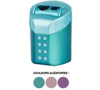 Faber-Castell Taille-crayon RollOn Sparkle - 2 trous, réservoir plastique, strass
