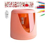 Taille-crayon automatique, réglable, sûr et haute capacité | Taille-crayon avec bac à particules spacieux pour l'école, la salle de classe, le bureau, la bibliothèque et