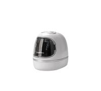 Taille-crayon électrique à piles/USB fonctionnement automatique et austable pour crayons de couleur ou bureau - blanc
