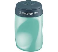 STABILO Taille-crayon EASYsharpener ergonomique avec réservoir - droitier - bleu ardoise