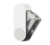 Taille-crayon manuel à double trou avec bac de récupération pour l'école, le bureau, les projets créatifs, idéal pour les fournitures d'art, système compact avec rangement pratique (D, 8 x 3 x 2 cm)