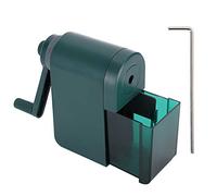 Taille-crayon portable, taille-crayon à manivelle réglable, machine de découpe de points pour dessiner des artistes au fusain, cadeau pour enfant