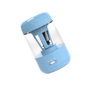Taille-crayon pour les devoirs, Blue | Outil électrique rechargeable de type C, finition d ' alimentation automatique, contrôle de point réglable, bac