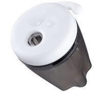 Taille-crayons double 'Spooky', noir/blanc
