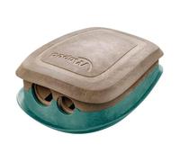 Maped - Taille-Crayons Smiling Planet - Responsable & Pratique - 50% en Fibre de Bois Certifié FSC - Ergonomique et Compact - Taille-Crayons 2 Trous avec Réserve, Facile à Ouvrir