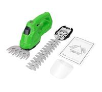 Taille Haie 2 en 1, Coupe Bordure sans Fil, Debroussailleuse Electrique sans Fil Legere pour Jardin, Cisaille a Gazon Et Arbustes, Lames Sk5 Antirouille