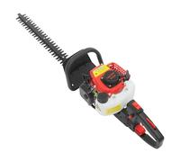 Taille-haie à essence, 22,5CC 1,25 ch Taille-haie à moteur, Taille-haie de jardin, Taille-haie motorisée, Poignée manuelle pivotante, Système anti-vibration, Embrayage centrifuge