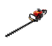 Taille-haie à essence 22 cc 0,65 kW - 56 cm lame double tranchant pour haie | Taille-haie 22 cc, moteur 2 temps, lame de 56 cm, 65 W, 9000 tr/min, poignée à 180°, diamètre de branche de 0,39"
