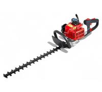 Taille-haie à essence de 22,5 cm³ avec lame de 60 cm et capacité de coupe de 35 mm, moteur 2 temps et système anti-vibrations pour une coupe précise
