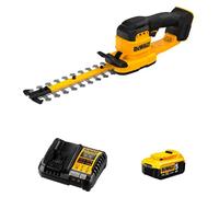 Taille-haie DeWALT DCMHT520P1-SK (1 batterie de 5,0 Ah + DCB1104)