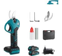 Taille-haie électrique, moteur sans balai, batterie 7500mAh, Avec 2XBattery