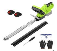 Taille Haie Electrique Sans Fil Brushless - Double Interrupteur Double Poignée 51cm Compatible Makita Jardin+ 2 Batteries