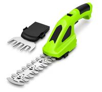 Taille-haie et cisaille à Gazon électrique sans Fil 2 en 1, Outil portatif de Jardinage Rechargeable 7,2 V pour arbustes, Bordures de pelouse et Entretien Efficace du Jardin